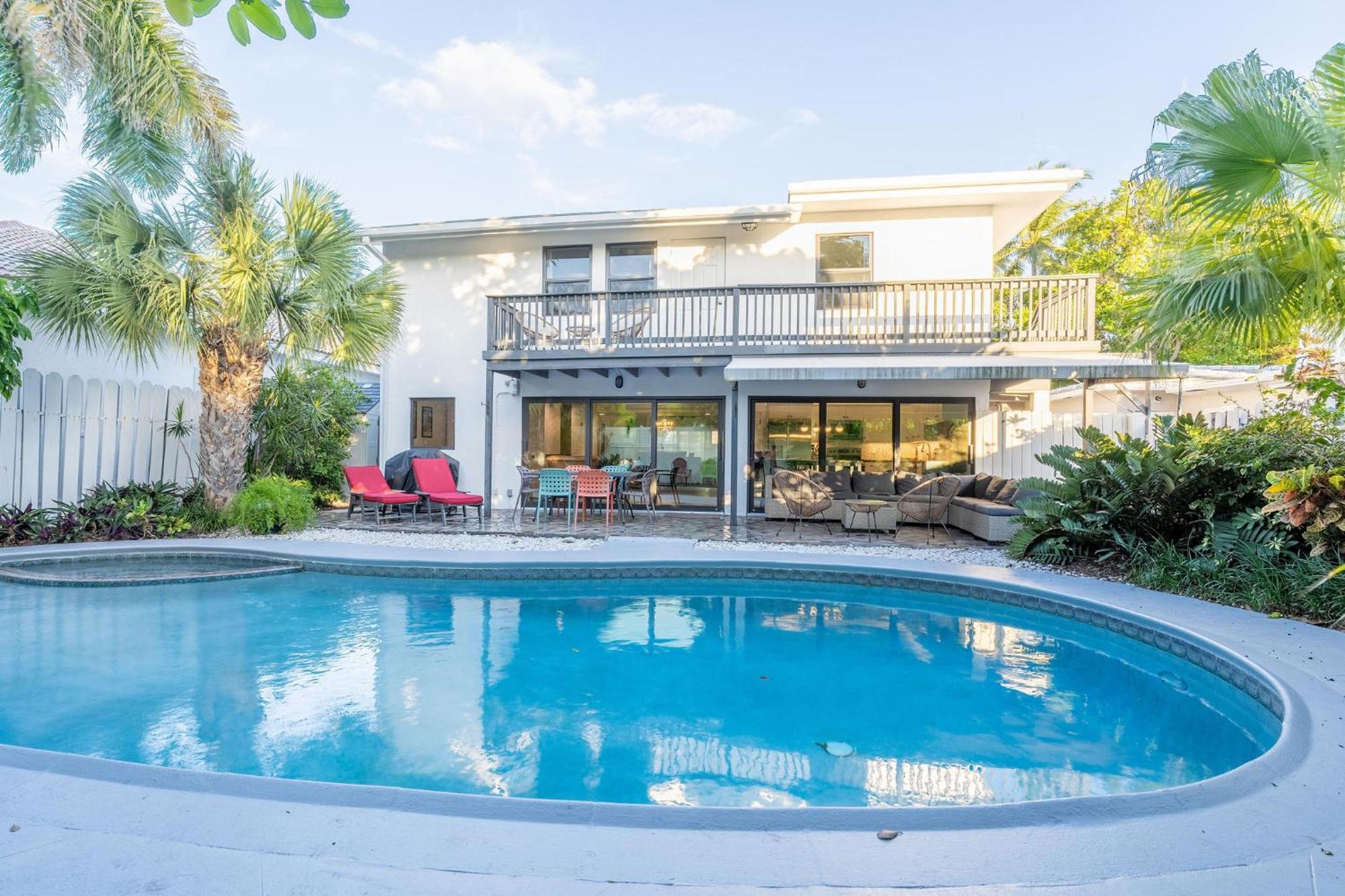 4 Bed/4,5 Bath Beach House Fort Lauderdale Dış mekan fotoğraf